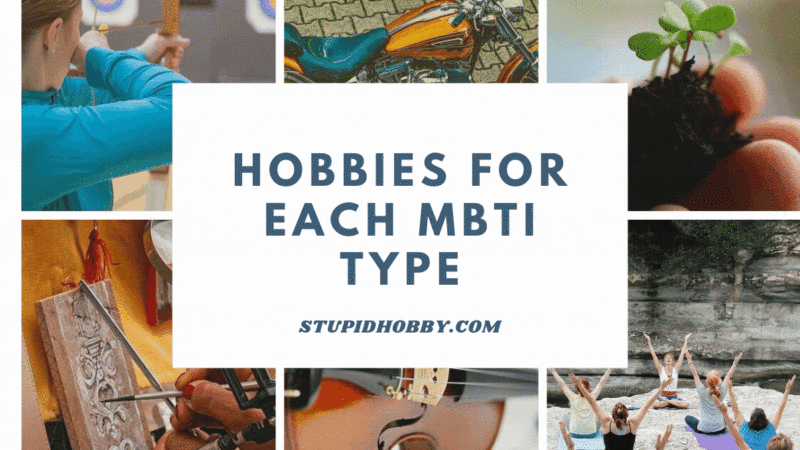 Hobbies based on personality type / For each MBTI type